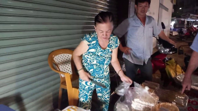 Street foods, Ca mau, Vietnam