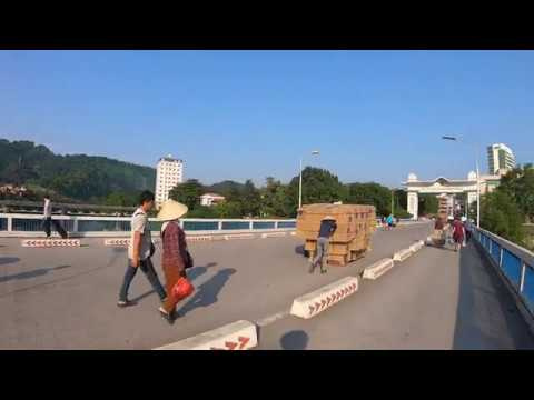 中国からベトナム入国とハノイ行き寝台列車 Border crossing Vietnam - China and Sleep train from Laocai to Hanoi