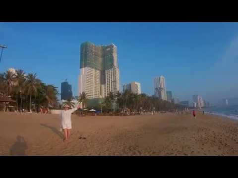 Вьетнам Нячанг 2018. Погода и море 18-ого марта.