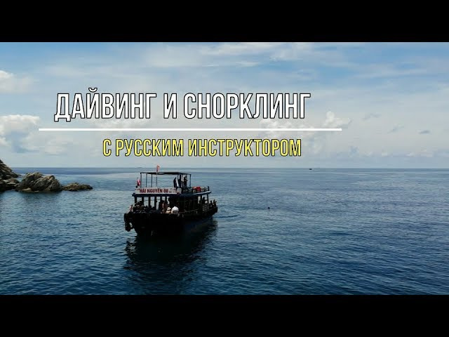 Дайвинг и снорклинг (плавание с маской и трубкой) с русским инструктором в Нячанге