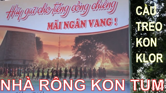 #T&acirc;yNguy&ecirc;n , nh&agrave; r&ocirc;ng, cầu treo Kon Klor, Kon Tum,  travel  with me Việt Nam. 62-22645