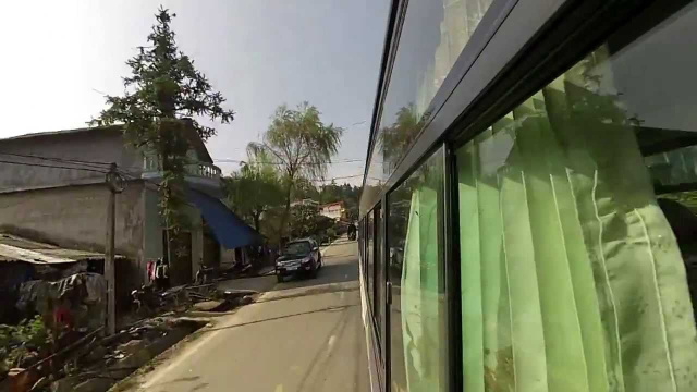 Bus Ride from Lao Cai to Sapa - GoPro Timelapse