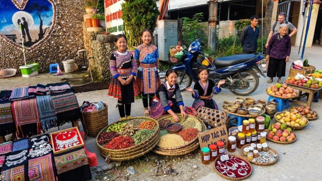 Traditional Market in Ha Giang 🇻🇳 | Highland Culture