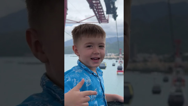 Интересный факт про канатную дорогу до Винперла в Нячанге. #вьетнам #shortvideo