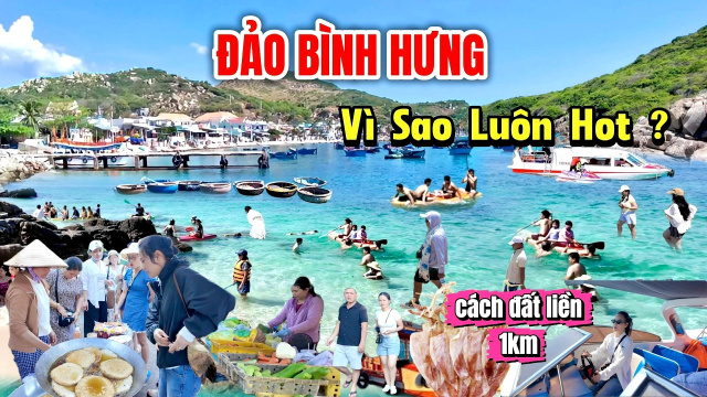 Du Lịch B&igrave;nh Hưng 2026 | H&ograve;n Đảo Chỉ C&aacute;ch Đất Liền 1km Nhưng Lu&ocirc;n Đ&ocirc;ng Kh&aacute;ch