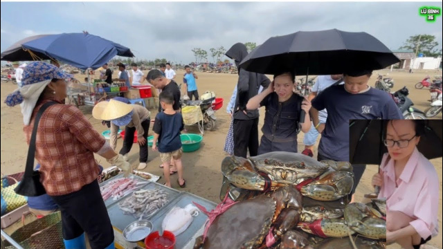hải sản l&agrave;ng ch&agrave;i biển hải tiến h&ocirc;m nay c&oacute; g&igrave;