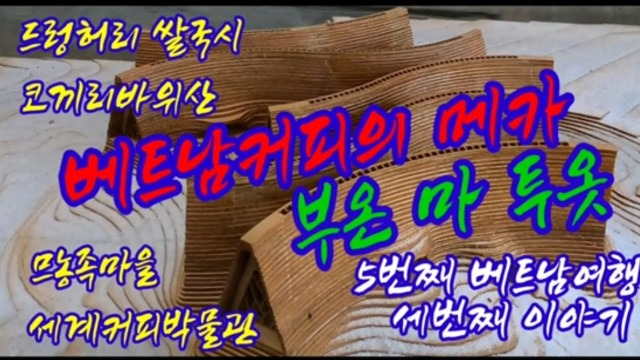 베트남커피의 메카 중부고원 부온 마 투옷  (Buon Ma Thuot)  5번째 베트남여행의 세번째이야기