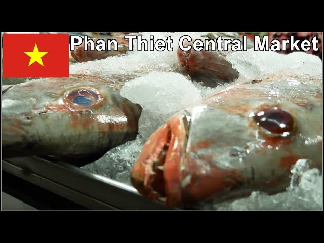 Phan Thiet Central Market walking tour, Phan Thiet, Vietnam 2014