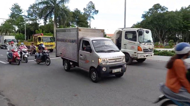 Walking around Ca mau, Vietnam