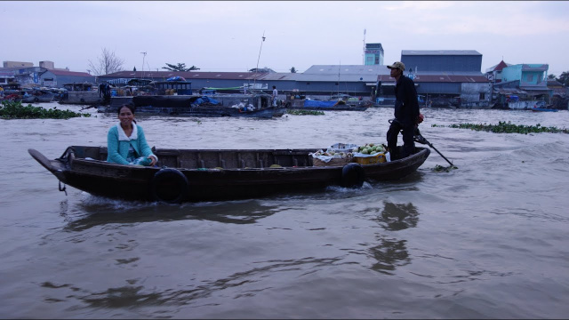 Floating Market in Can Tho: Sights and Sounds