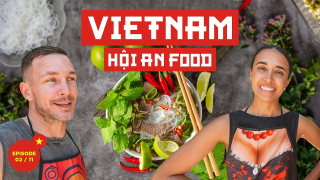FOOD & COFFEE of Vietnam! (Dane Got Sick 🤢) Hoi An Markets | Vlog 2 of 11