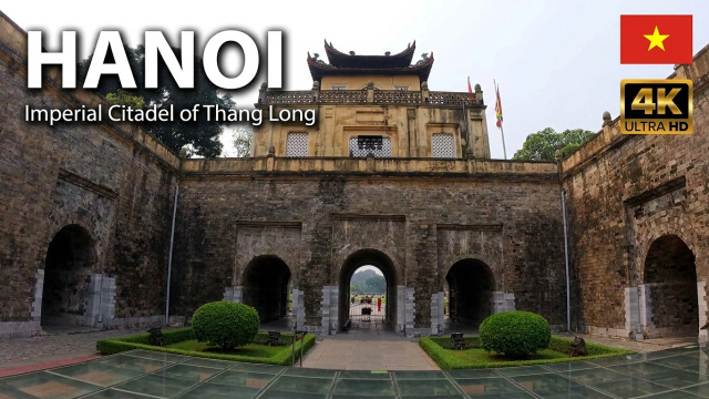 【ベトナム旅 [1080P HD] 🇻🇳 】夜行バスでフエからハノイへ  タンロン城跡  文廟  ホーチミンからハノイへ縦断  20日間のベトナム旅