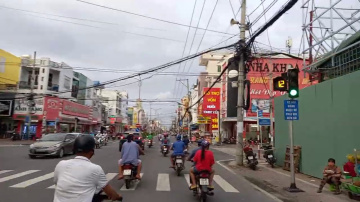 Motorbike ride around Ca mau, Vietnam