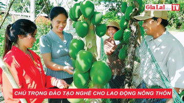 Ch&uacute; trọng đ&agrave;o tạo nghề cho lao động n&ocirc;ng th&ocirc;n
