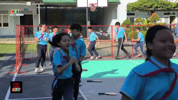 Một ng&agrave;y năng động của học sinh Trường Tiểu Học &THCS Nguyễn Khuyến bmt.