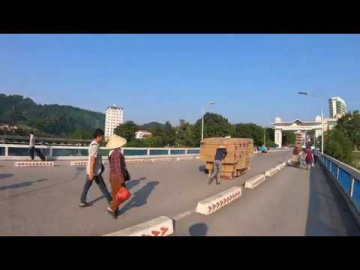 中国からベトナム入国とハノイ行き寝台列車 Border crossing Vietnam - China and Sleep train from Laocai to Hanoi