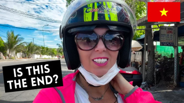 SCARY Accident MOTORBIKING in VIETNAM 🇻🇳 Mui Ne to Dalat