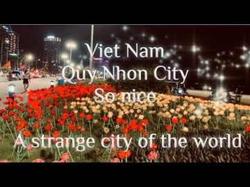 Vietnam discovery: Quy Nhon is a strange city of the world|part 1 Quy Nhon city at night