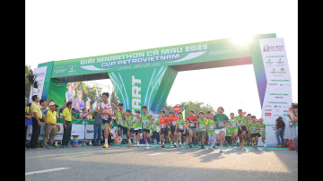 GIẢI MARATHON - C&Agrave; MAU 2025 C&Uacute;P PETROVIETNAM