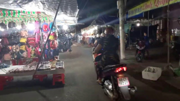 Ca mau night market, Vietnam