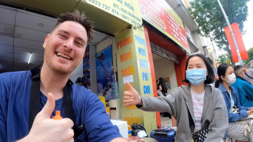 Vietnamese Girl SAVES ME on My Bus Trip to Phan Rang