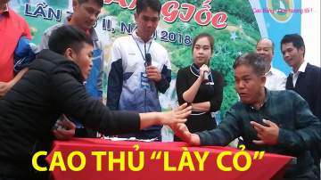 Những cao thủ thi "L&agrave;y cỏ" tại Lễ hội du lịch Th&aacute;c Bản Giốc (Phần 2)