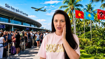 УЛЕТАЮ из Вьетнама. Это СТРЕСС❗️ ХАОС в АЭРОПОРТУ. Цены в дьюти фри Камрани