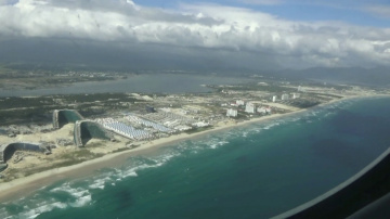 TAKEOFF FROM VIETNAM (CAM RANH AIRPORT). ВЗЛЁТ ИЗ ВЬЕТНАМА (АЭРОПОРТ КАМРАНЬ)