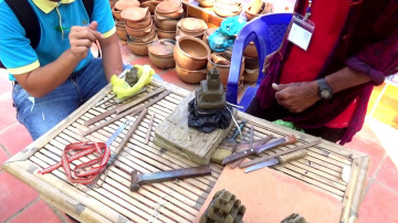 144 Cuối c&ugrave;ng th&igrave; người đến Th&aacute;p Ch&agrave;m, nhưng xe m&aacute;y th&igrave; chưa thấy đ&acirc;u, Phan Rang 28/06/2019