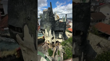 Достопримечательности Далата. Crazy House  #далат #crazyhouse  #вьетнам