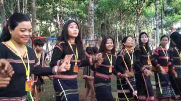 Ng&agrave;y hội văn h&oacute;a gia lai 2024 l Đo&agrave;n nghệ nh&acirc;n huyện Kr&ocirc;ng pa @mangks81